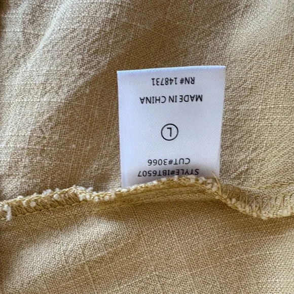 Mustard Yellow Wrap Dress - Picture 6 of 6